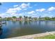 Scenic waterfront view with canal and homes at 3934 Venetian Way, Tampa, FL 33634