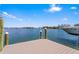 Private dock perfect for your boat at 191 Punta Vista Dr, St Pete Beach, FL 33706