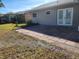 Backyard patio with brick pavers at 119 Stafford Dr, Palm Harbor, FL 34684