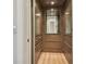 Private elevator with wood paneling and mirror at 18 Franklin S Ct # A, St Petersburg, FL 33711