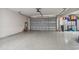 Large garage with ample storage and epoxy flooring at 18 Franklin S Ct # A, St Petersburg, FL 33711