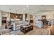 Spacious living area with high ceilings and open concept design at 18 Franklin S Ct # A, St Petersburg, FL 33711