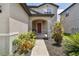 Front entrance with walkway and landscaping at 12235 Creek Preserve Dr, Riverview, FL 33579