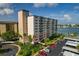 Building exterior showcasing the condo's location at 660 Island Way # 301, Clearwater Beach, FL 33767