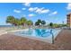 Inviting community pool with ocean view at 11000 Gulf Blvd # 301, Treasure Island, FL 33706