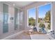 Spa-like bathroom with large shower and ocean view at 2 4Th Ave, Indian Rocks Beach, FL 33785