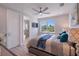 Bright bedroom with ensuite bathroom and ocean view at 2 4Th Ave, Indian Rocks Beach, FL 33785