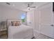 Bright bedroom featuring a comfortable bed and built-in closet at 2 4Th Ave, Indian Rocks Beach, FL 33785