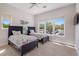 Bright bedroom with two twin beds, featuring coastal decor at 2 4Th Ave, Indian Rocks Beach, FL 33785