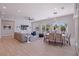 Open living space with hardwood floors and ocean views at 2 4Th Ave, Indian Rocks Beach, FL 33785