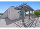 Modern rooftop deck with pergola offering scenic views at 2 4Th Ave, Indian Rocks Beach, FL 33785