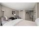 Bedroom featuring neutral tones, comfortable seating, and ample built-in storage at 7000 Beach Plz # 505, St Pete Beach, FL 33706