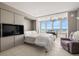 Bedroom with ocean view at 7000 Beach Plz # 505, St Pete Beach, FL 33706