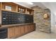 Mailboxes in the lobby with stone wall at 7000 Beach Plz # 505, St Pete Beach, FL 33706