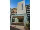 Exterior view of the East Tower building at 300 Woodette Dr # 202B, Dunedin, FL 34698