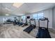 Well-equipped gym featuring treadmills and exercise bikes at 300 Woodette Dr # 202B, Dunedin, FL 34698