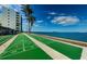 Shuffleboard courts located by the waterfront at 300 Woodette Dr # 202B, Dunedin, FL 34698