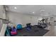 Community gym with treadmills, elliptical machines, weight machines, and free weights at 2700 Bayshore Blvd # 2C/578, Dunedin, FL 34698