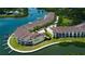 Picturesque waterfront condos with private boat slips offer a serene coastal lifestyle at 163 Brent Cir, Oldsmar, FL 34677