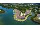 Luxury waterfront condominiums boast private boat docks and serene coastal living at 163 Brent Cir, Oldsmar, FL 34677