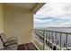 Inviting balcony with comfortable seating and scenic water views at 163 Brent Cir, Oldsmar, FL 34677