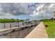 Private dock offers a boat lift and easy access to the water, great for boating and fishing at 163 Brent Cir, Oldsmar, FL 34677