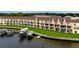 Waterfront condos with private boat slips offer stunning views and convenient water access at 163 Brent Cir, Oldsmar, FL 34677