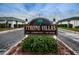 Tyrone Villas 55+ community sign, no pets allowed at 7787 39Th N Ter # 7787, St Petersburg, FL 33709