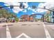 Street view of a downtown area featuring local shops, restaurants, and community landmarks at 2085 Hunters Glen Dr # 213, Dunedin, FL 34698