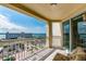 Relax on this condo's private balcony and enjoy panoramic views of the harbor and beachfront at 1170 Gulf Blvd # 1005, Clearwater Beach, FL 33767