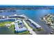 Aerial view showcasing the community's prime waterfront location at 1893 Shore S Dr # 206, South Pasadena, FL 33707