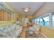 Relaxing living room with water views and comfortable furniture at 1893 Shore S Dr # 206, South Pasadena, FL 33707