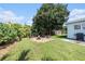 Relaxing backyard with fire pit and plenty of space for entertaining at 2827 29Th N Ave, St Petersburg, FL 33713