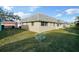 Well-maintained exterior with a grassy yard and updated roofing at 7030 Lafayette N, Pinellas Park, FL 33781