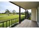 Relaxing balcony with view of the golf course at 3021 Countryside Blvd # 28A, Clearwater, FL 33761
