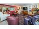 Spacious living room with comfortable seating and large TV at 3021 Countryside Blvd # 28A, Clearwater, FL 33761
