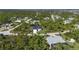 Aerial view of a new home in a residential neighborhood at 9333 Hialeah Ter, Port Charlotte, FL 33981