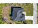 Top-down view of house and surrounding lot at 9333 Hialeah Ter, Port Charlotte, FL 33981