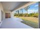 Covered patio with access to backyard at 9333 Hialeah Ter, Port Charlotte, FL 33981