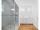 Elegant bathroom featuring a double vanity and a large shower at 9333 Hialeah Ter, Port Charlotte, FL 33981