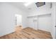 Spacious bedroom closet with built-in shelves and drawers at 9333 Hialeah Ter, Port Charlotte, FL 33981