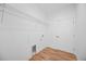 Laundry room with shelving and a door to the garage at 9333 Hialeah Ter, Port Charlotte, FL 33981