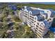 Aerial view of building showcasing its architecture and surroundings at 2333 Feather Sound Dr # A203, Clearwater, FL 33762