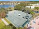 Community tennis courts and nearby swimming pool at 8874 Players Dr, Weeki Wachee, FL 34613