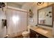 Modern bathroom with updated vanity and fixtures at 12607 Pecan Tree Dr, Hudson, FL 34669