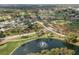 Community features a golf course, pond, and clubhouse at 2241 Merion Ct, Spring Hill, FL 34606
