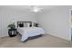 Bright bedroom with neutral walls and carpet flooring at 2241 Merion Ct, Spring Hill, FL 34606