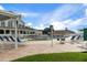 Resort-style community pool with lounge chairs at 2241 Merion Ct, Spring Hill, FL 34606