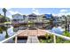 Private dock with access to the waterway at 6316 Spoonbill Dr, New Port Richey, FL 34652