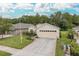 Single-Gathering home with attached garage and landscaped yard at 1153 Dustan Pl, Trinity, FL 34655